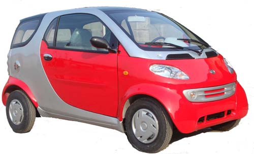 四座電動(dòng)小轎車