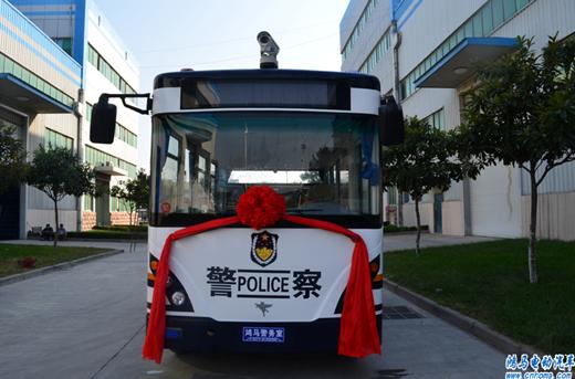 安徽阜南縣鴻馬流動警務(wù)室發(fā)車——讓警力跟著警情走