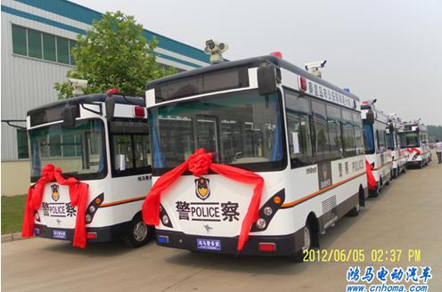 河北秦皇島再次采購8臺鴻馬移動警務(wù)室