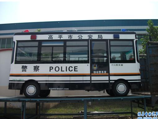 山西省高平市流動警務室發(fā)車 提升打防管控能力
