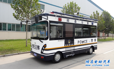 河北邯鄲:鴻馬移動警務(wù)室首發(fā)邱縣