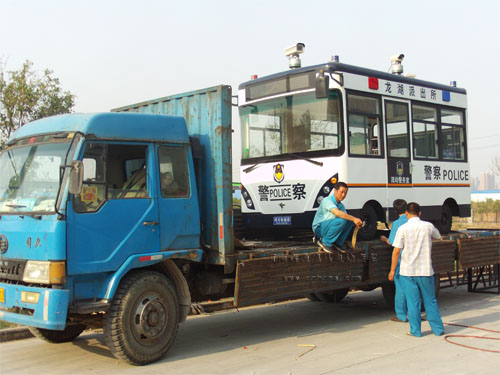 河南新鄭龍湖流動警務(wù)室
