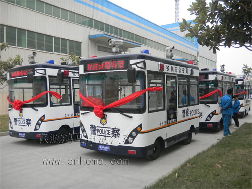 廣西流動警務(wù)室發(fā)車儀式